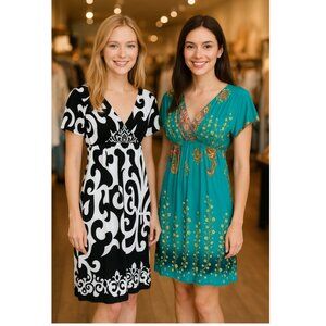 (2) Jon & Anna Summer Dresses - Size: Medium
